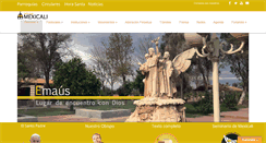 Desktop Screenshot of diocesisdemexicali.org